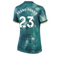 Koszulka piłkarska Tottenham Hotspur Pedro Porro #23 Strój Trzeci dla kobiety 2024-25 tanio Krótki Rękaw